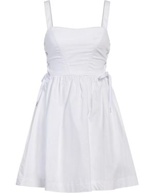 Pinko Mini Dress Cotton, Polyester - White