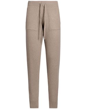 Eleventy Pants Wool, Viscose, Cashmere - Natural
