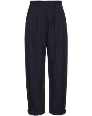 Pinko Midnight Pants Polyester, Wool, Elastane - Blue