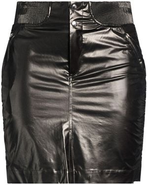 Isabel Marant Mini Skirt Silk - Black