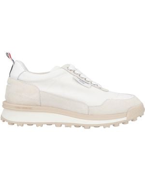Thom Browne Trainers Leather, Textile Fibres - Natural