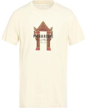 Maharishi T-Shirt Organic Cotton - Natural