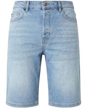 Fred Mello Denim Shorts Cotton, Elastane - Blue