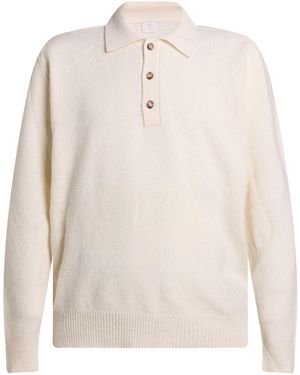Eleventy Ivory Sweater Wool, Cashmere, Polyamide - White