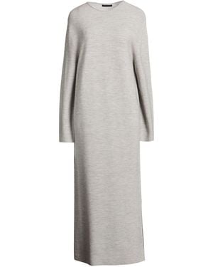 DRYKORN Light Midi Dress Virgin Wool - Grey