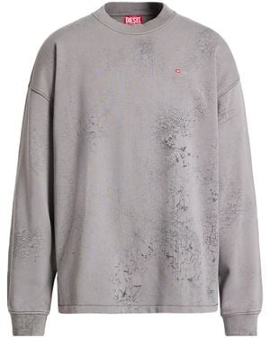 DIESEL Sweatshirt Cotton - Grey