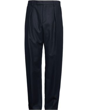 Sandro Midnight Trousers Virgin Wool - Blue