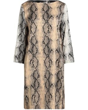 Liviana Conti Mini Dress Viscose, Elastane - Natural