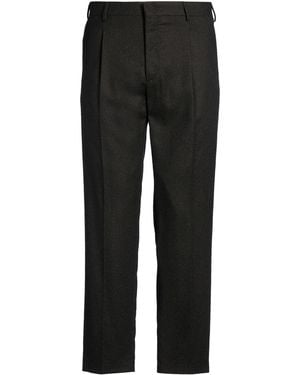 PT Torino Dark Trousers Virgin Wool, Viscose, Elastane - Black