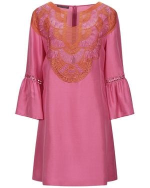 Alberta Ferretti Short Dress - Pink
