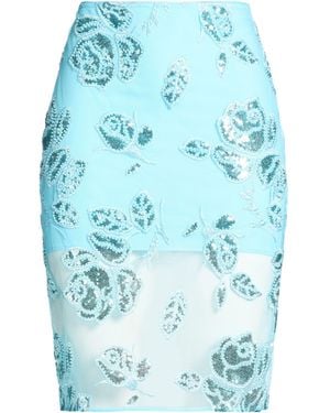 ROTATE BIRGER CHRISTENSEN Midi Skirt - Blue