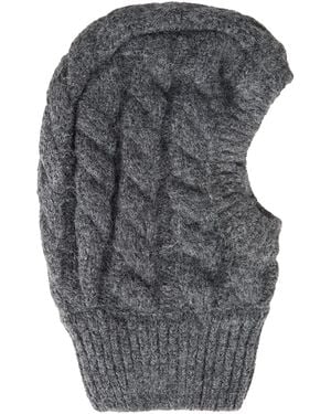 Simone Rocha Lead Hat Alpaca Wool, Polyamide, Virgin Wool - Grey