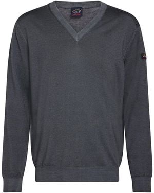 Paul & Shark Jumper Virgin Wool - Grey