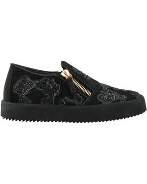 Giuseppe Zanotti Trainers Leather - Black