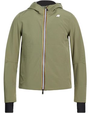 K-Way Military Jacket Polyester, Polyurethane - Green