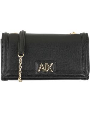 ARMANI EXCHANGE Crossbody Wallets - Black