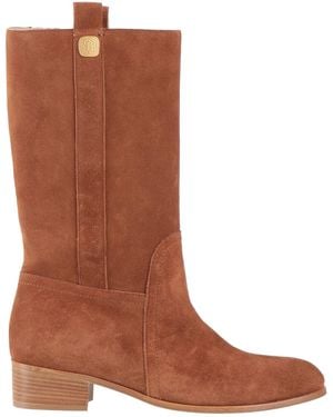 Ines De La Fressange Paris Camel Boot Leather - Brown