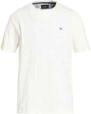 Hackett T-Shirt Cotton, Linen - White