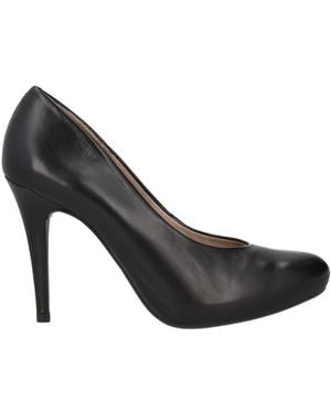 Unisa Pumps Leather - Black