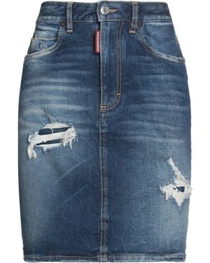 DSquared² Denim Skirt Cotton, Elastane - Blue