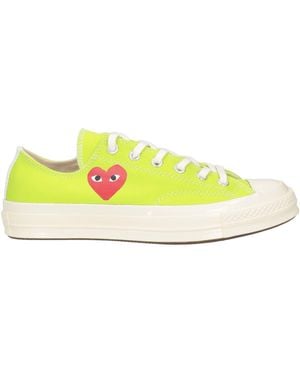 CONVERSE x COMME des GARÇONS PLAY Trainers - Yellow