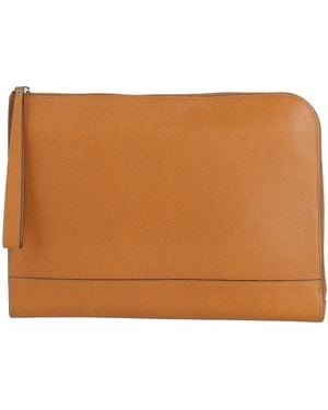 Valextra Document Holder - Brown
