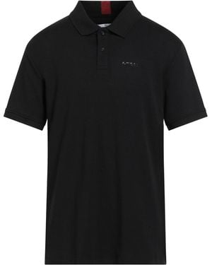 Guess Polo Shirt Cotton, Elastane - Black