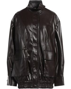 Low Classic Dark Jacket Polyurethane, Polyester - Black