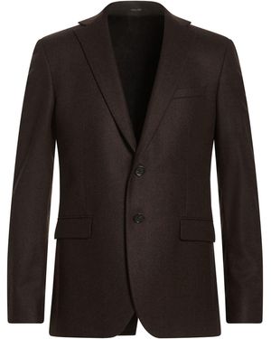 Paoloni Dark Blazer Virgin Wool - Black