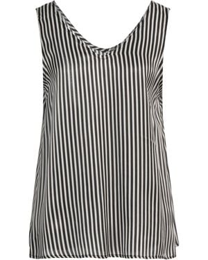 Shirtaporter Top Viscose, Silk - Gray