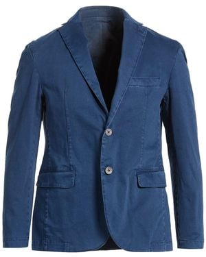Barbati Blazer Cotton, Elastane - Blue
