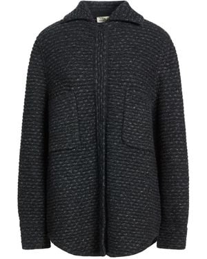Bruno Manetti Jacket Virgin Wool, Alpaca Wool, Polyamide, Polyester - Black