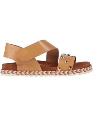 Kanna Sandals Synthetisches Material - Brown