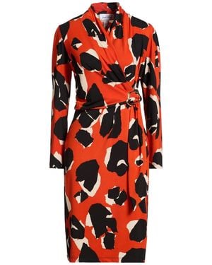 Joseph Ribkoff Midi Dress Polyester, Elastane - Red