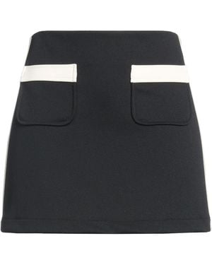 Palm Angels Mini Skirt Recycled Polyester - Black