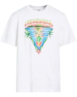 CASABLANCA T-Shirt Organic Cotton - White