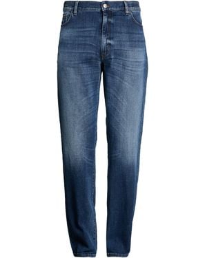 ZEGNA Pantalon En Jean - Bleu