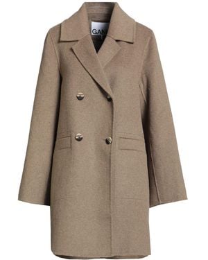 Ganni Coats - Natural