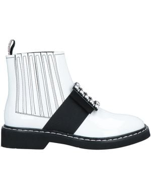 Roger Vivier Ankle Boots - White