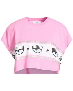 Chiara Ferragni T-Shirts - Pink