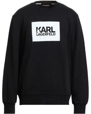 KARL LAGERFELD Sweatshirts - Black