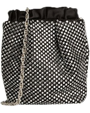 Rodo Cross-Body Bag Textile Fibers - Black