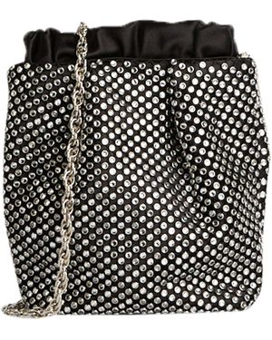 Rodo Cross-Body Bag Textile Fibers - Black