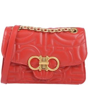 Ferragamo Cross-Body Bag - Red