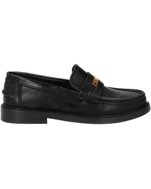 Moschino Loafers Leather - Black