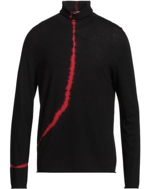 Isabel Benenato Turtleneck Virgin Wool - Black