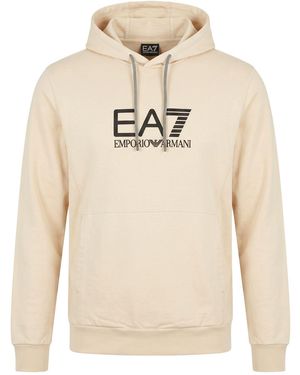 Emporio Armani Sweatshirt Cotton - Natural