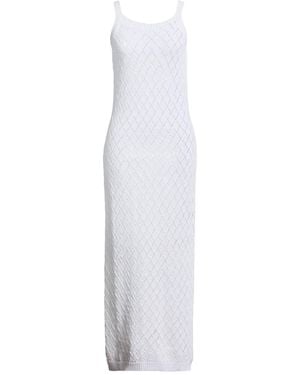 Eleventy Maxi Dress Cotton - White