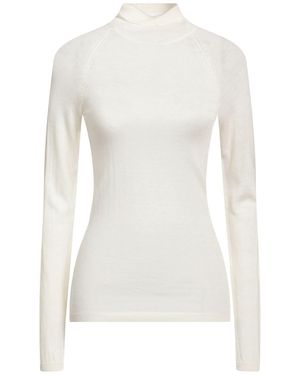 BCBGMAXAZRIA Rollkragenpullover - Weiß