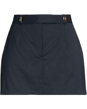 Sandro Midnight Mini Skirt Polyester, Wool, Elastane - Blue
